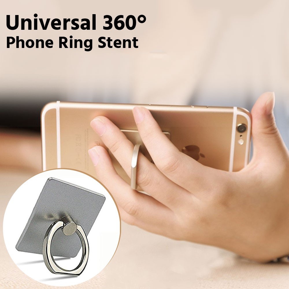 Mobile Phone 📱 Ring Stent Holder with Hook